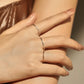 Anillo Delicado Tipo Eternity