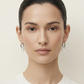 Aretes Colgantes de Eslabones Rectangulares