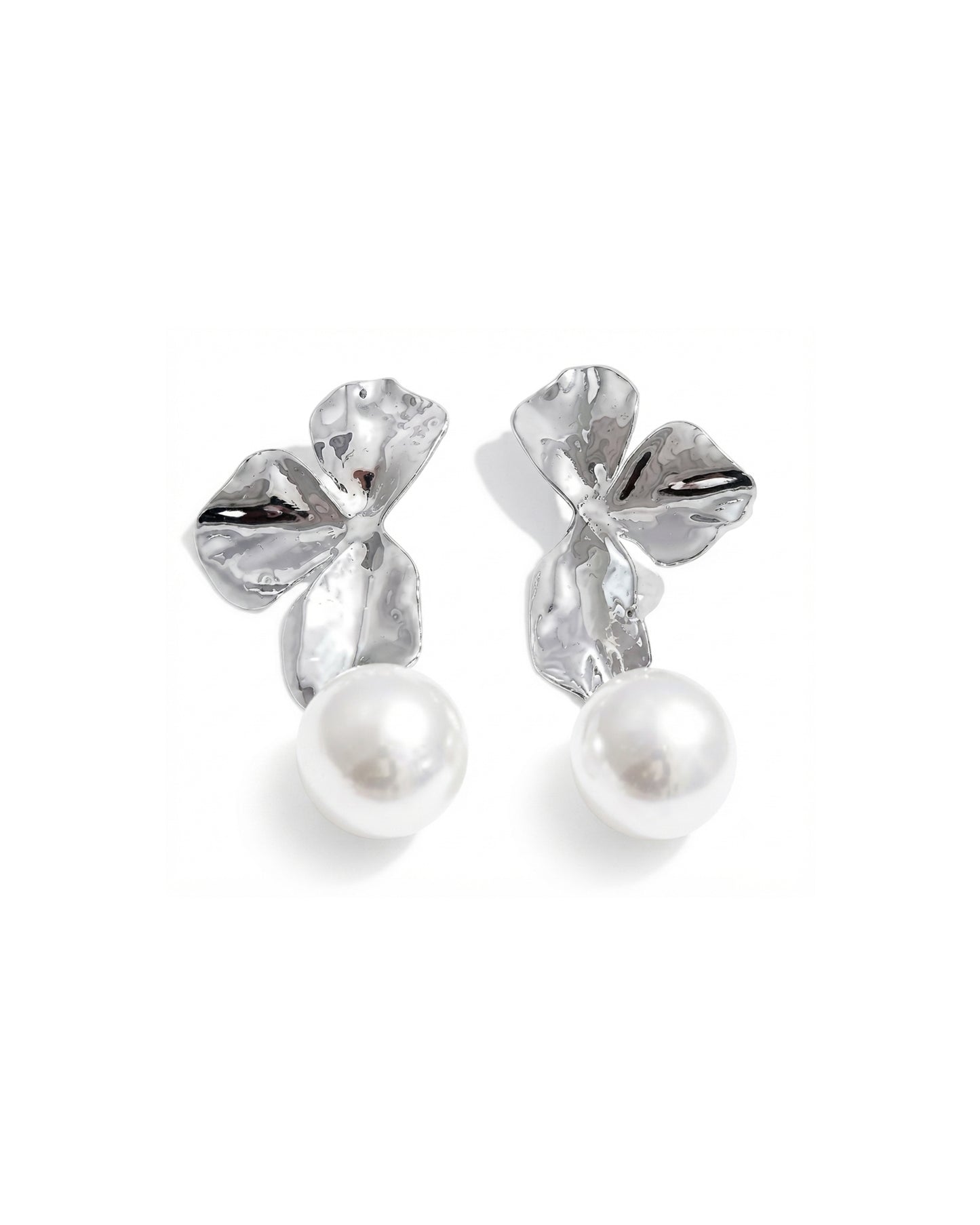 Aretes Orquídea Perla