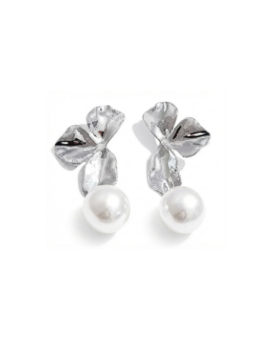Aretes Orquídea Perla