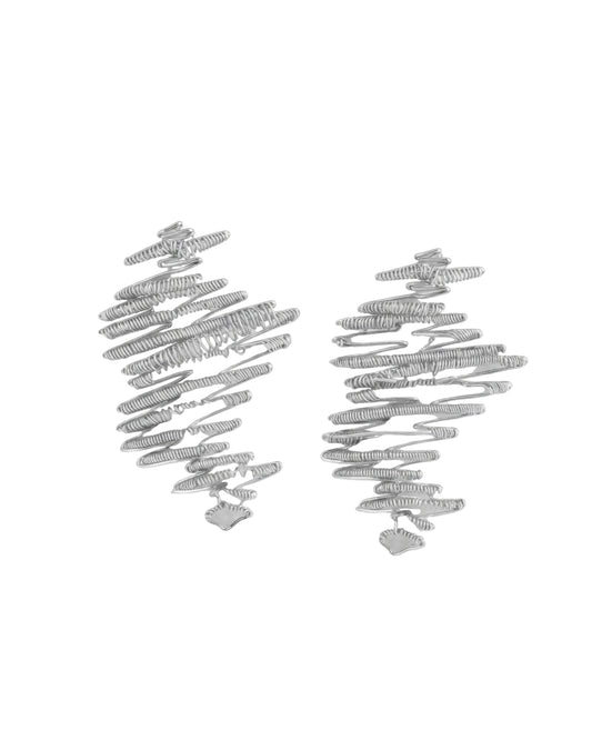 Aretes Onda Escultural