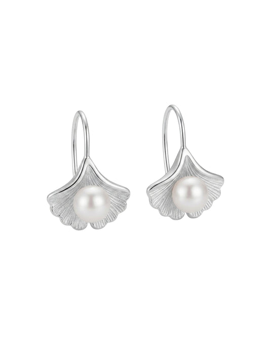 Aretes Abanico de Perla
