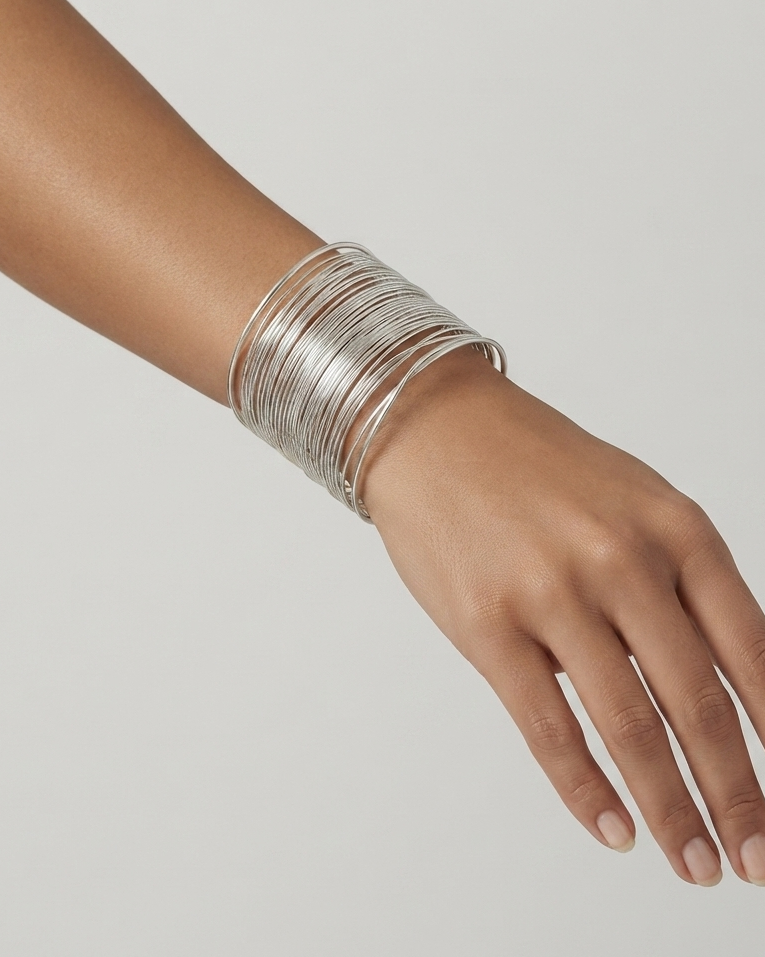 Pulsera Hilos Metálicos