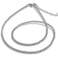 Collar Esferas Plateadas