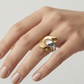 Anillo Doble Esfera