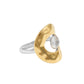 Anillo Doble Esfera