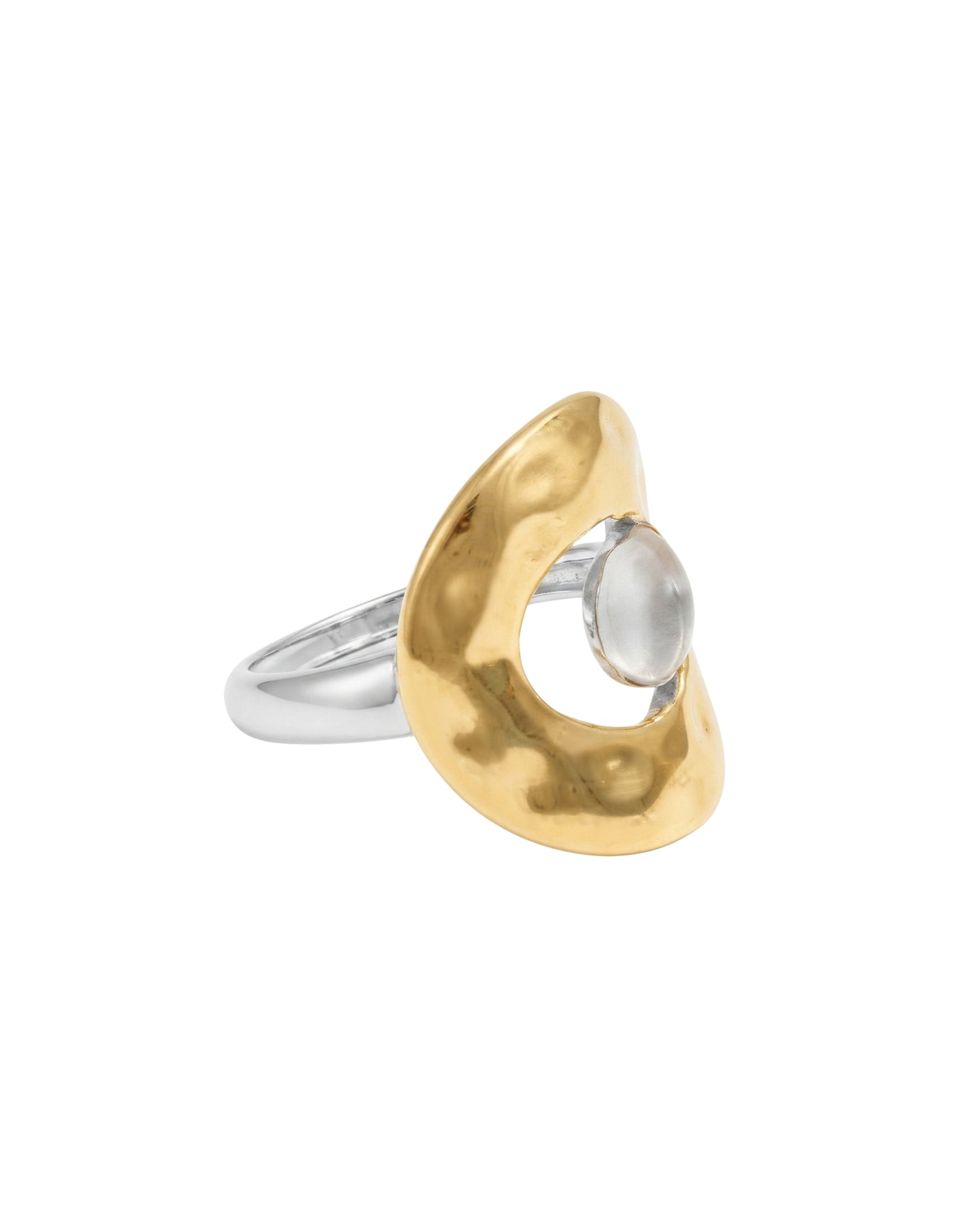 Anillo Doble Esfera