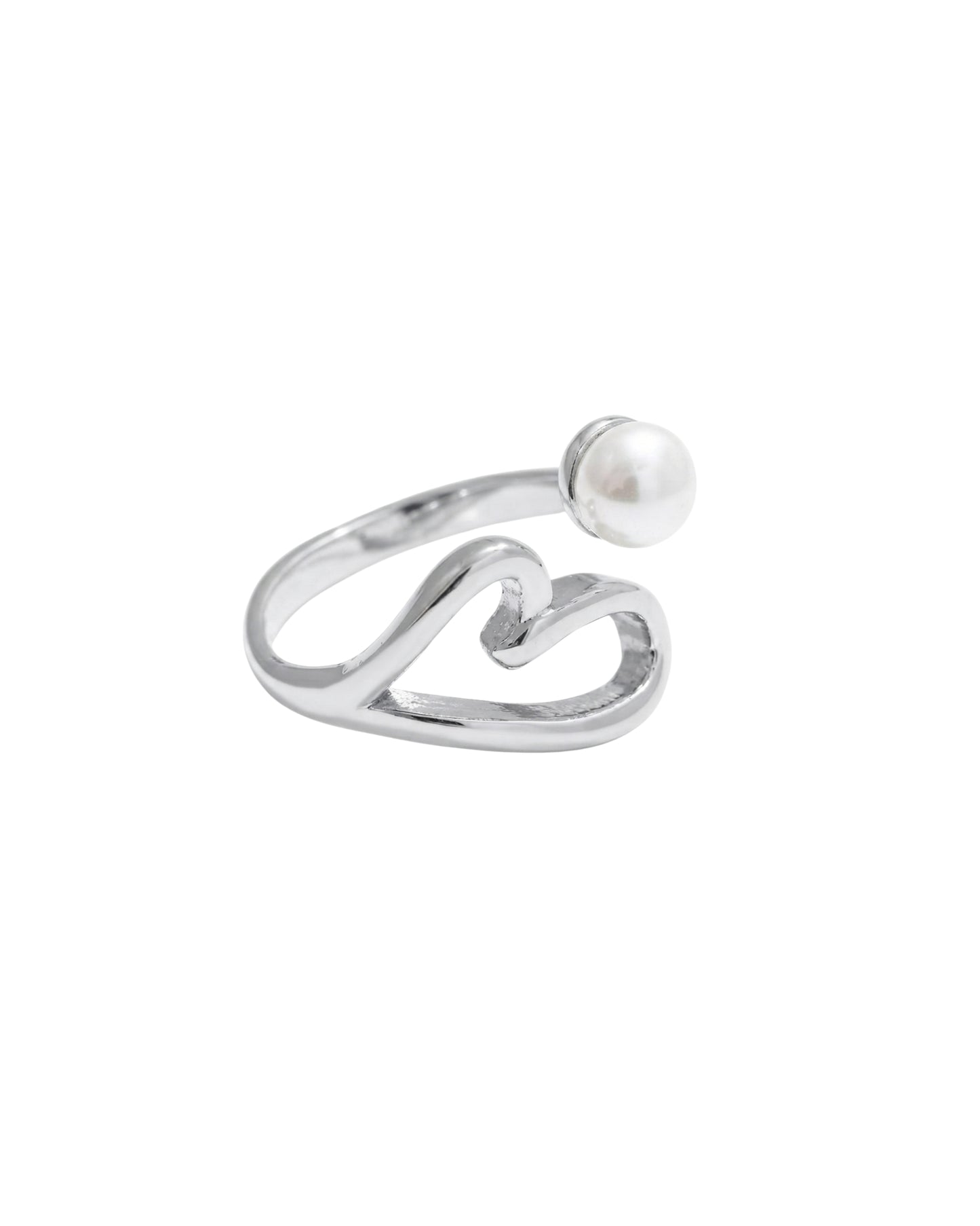 Anillo Corazón Flotante