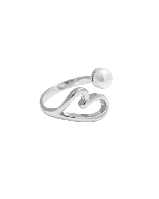 Anillo Corazón Flotante