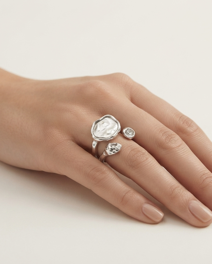 Anillo Silueta Asimétrica