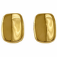 Aretes rectangulares con acabado tipo espejo
