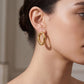 Aretes de Silueta Fluida