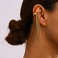 Gala Drop Chain Ear Cuff
