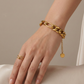 Pulsera de eslabones, color dorado