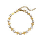 Pulsera Cross & Crystal