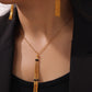 Collar de estilo vintage, tipo ajustable.