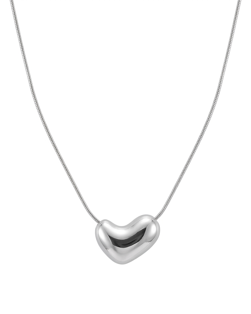 Collar de Cadena Fina y Dije Escultórico