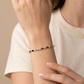 Pulsera Rígida con Cristales Multicolor