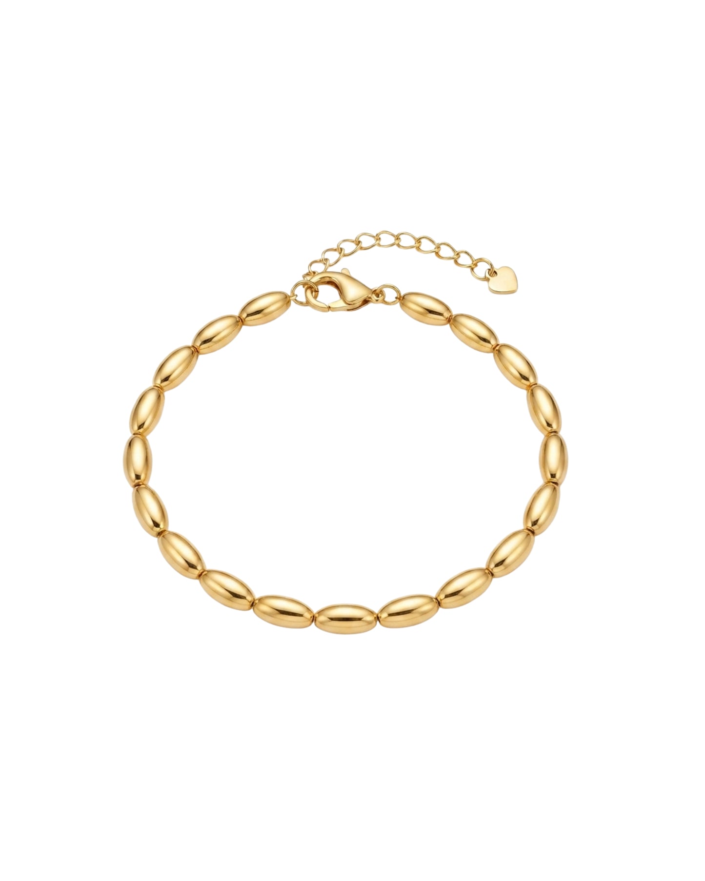 Pulsera Trenzada en Tono Dorado