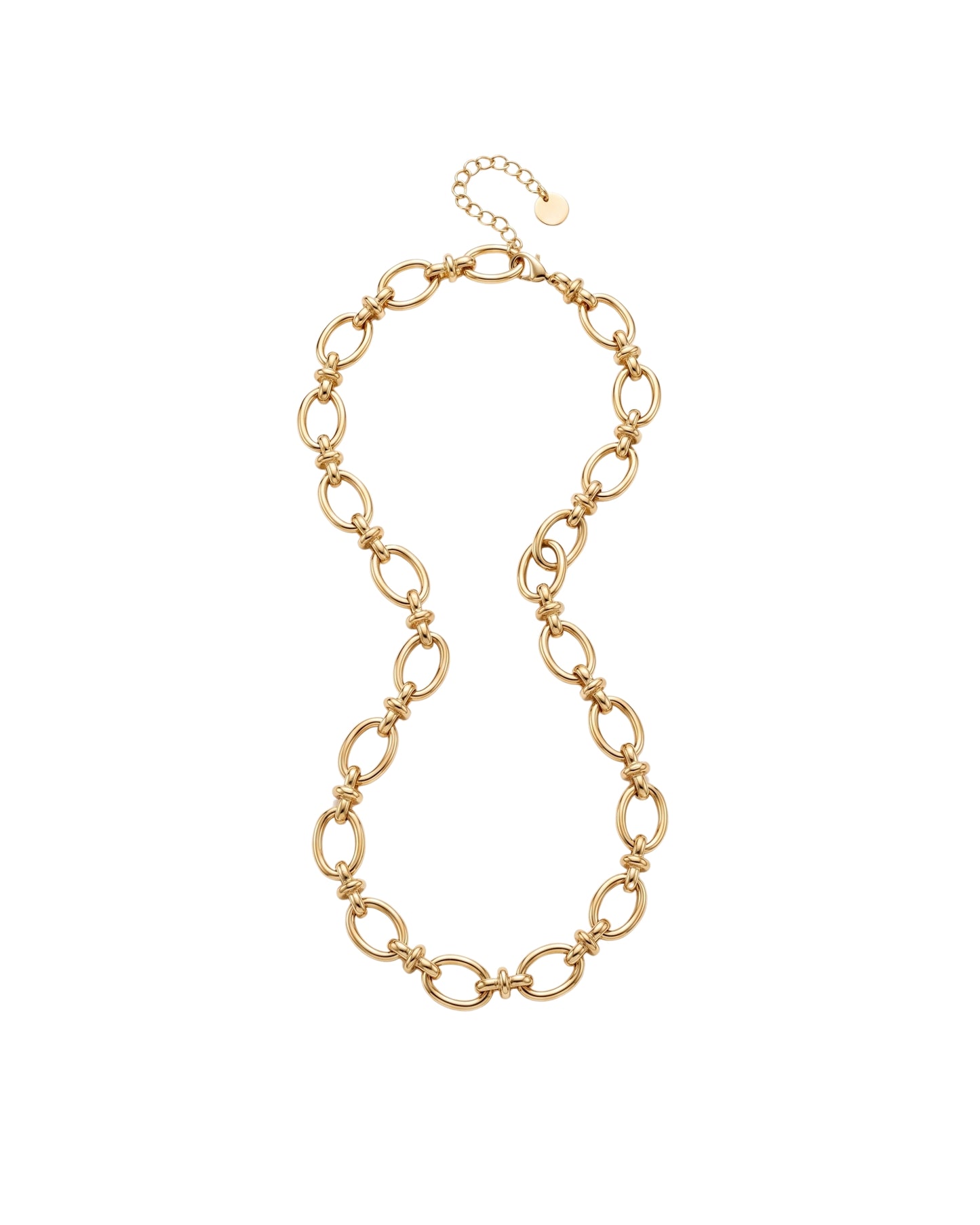 Collar de Eslabones Dorado