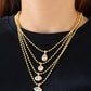 Collar Esferas Doradas