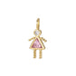 Dije Geometric Pink Girl