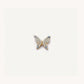 Dije de mariposa, color dorado