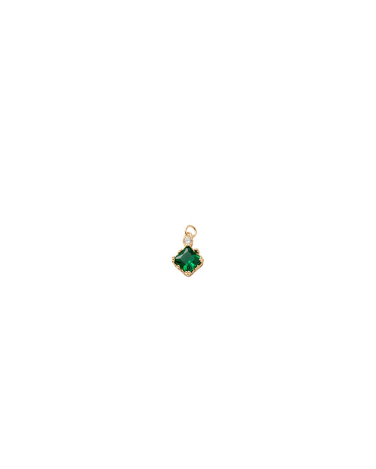 Dije de cristal esmeralda