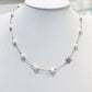 Collar de estaciones con perlas barrocas y estrella de mar