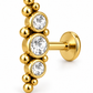 Piercing Trinity Gold