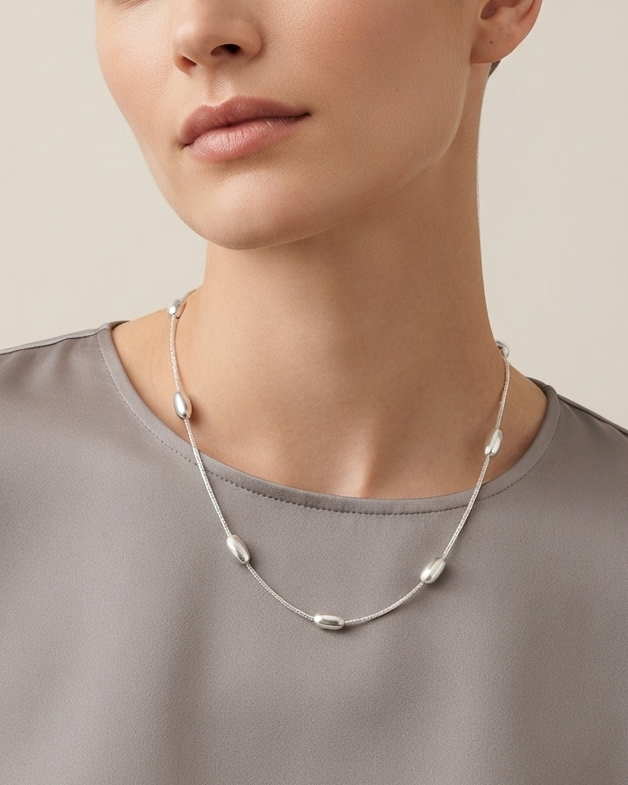 Collar Cuentas Orgánicas