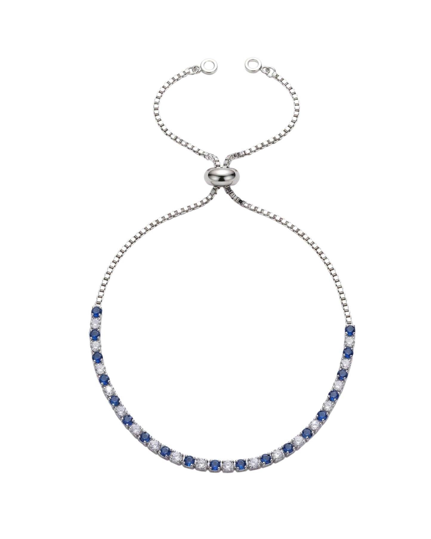 Pulsera Tennis Zafiro