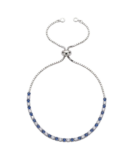 Pulsera Tennis Zafiro