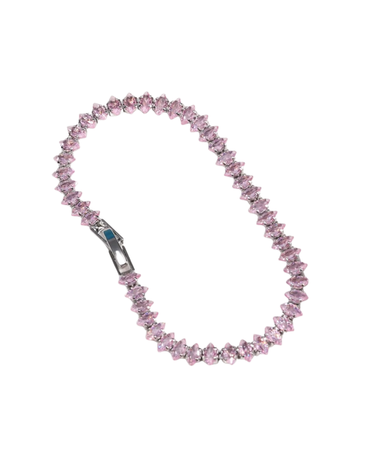 Pulsera Tennis Rosa Boreal
