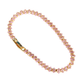 Pulsera Tennis Rosa Áureo