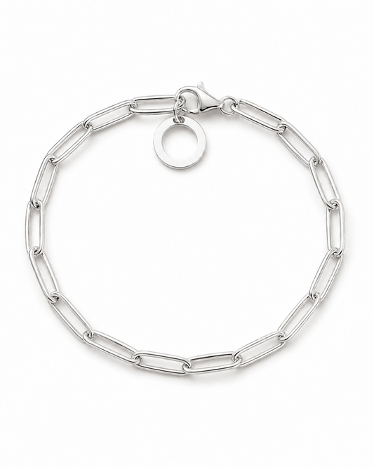 Pulsera de Eslabones Rectangulares