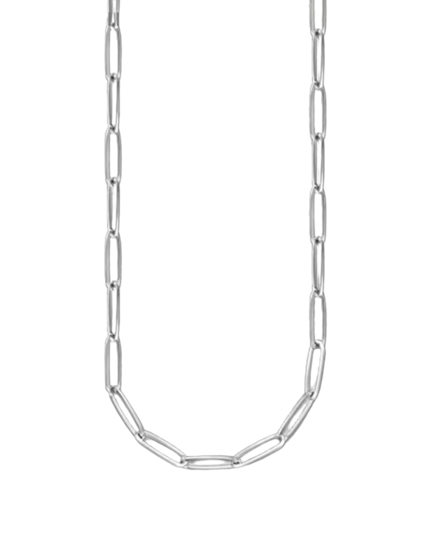 Collar de Eslabones Paperclip