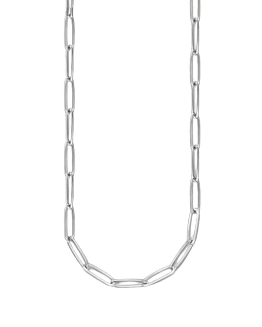 Collar de Eslabones Paperclip