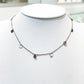 Collar de estaciones con discos lisos