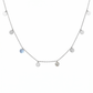 Collar de estaciones con discos lisos