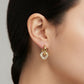 Aretes Luna de Circonias