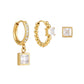 Set de Aretes Modulares Aurora