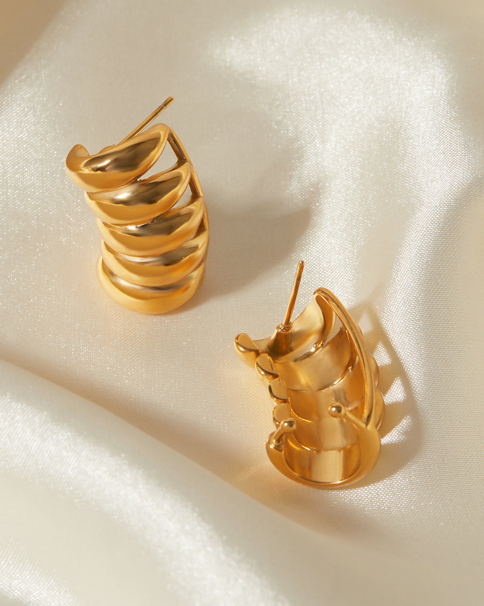 Arete statement tipo ear cuff