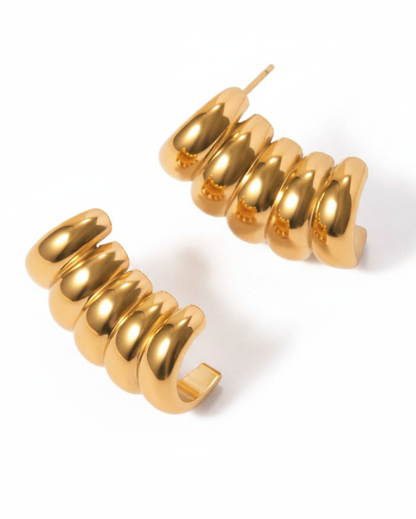 Arete statement tipo ear cuff