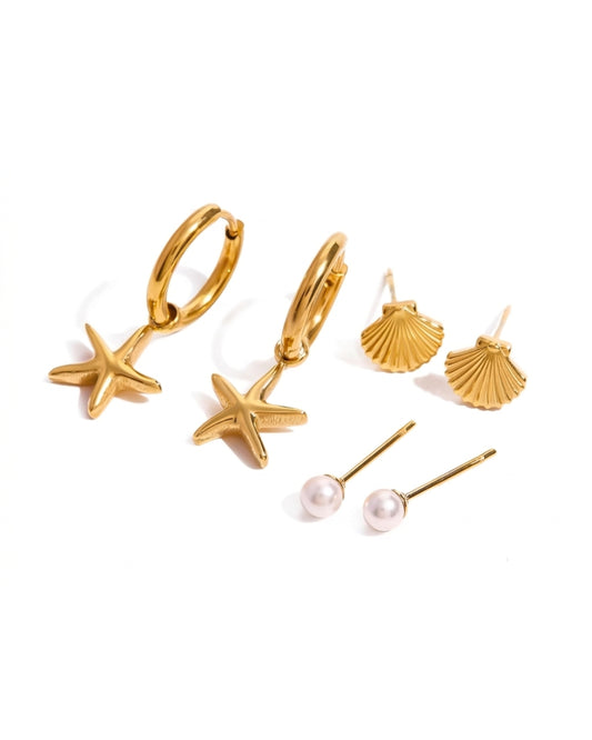 Mermaid Vibes Earrings Set