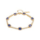 Pulsera Zafiro Imperial y Pavé