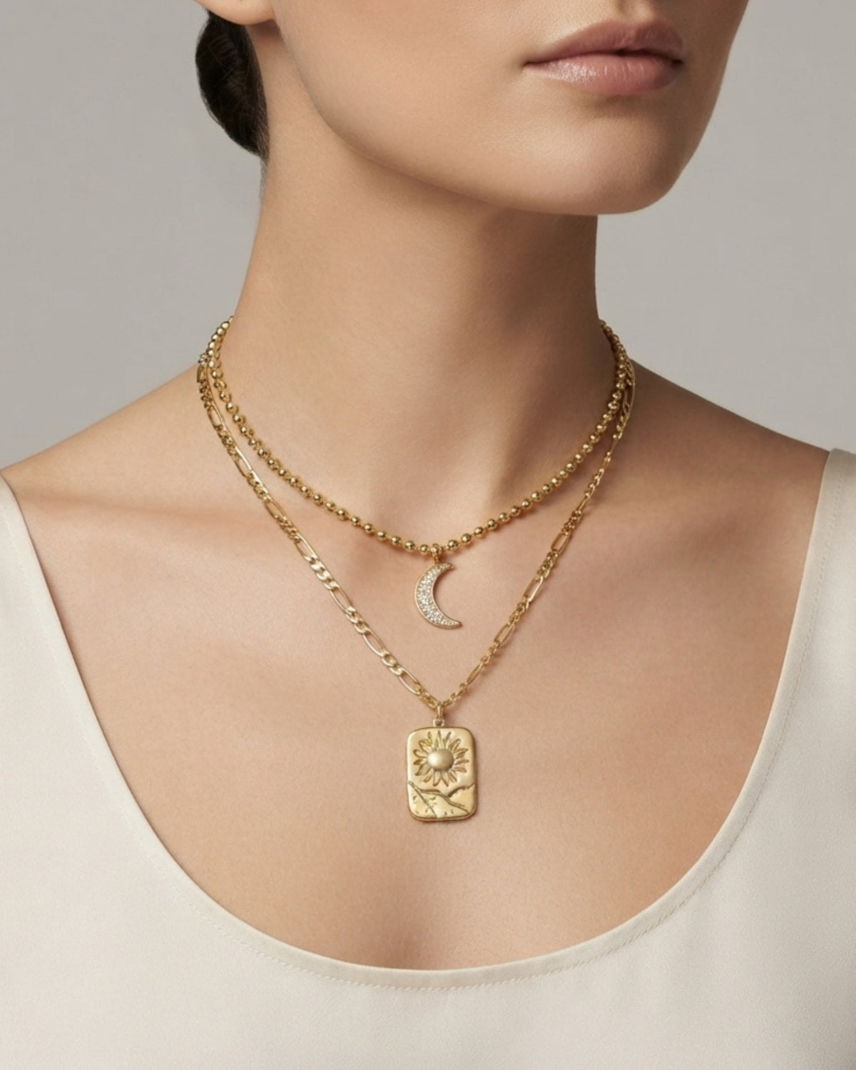 Collar Cascada Celestial