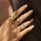 Anillo Hammered Heart