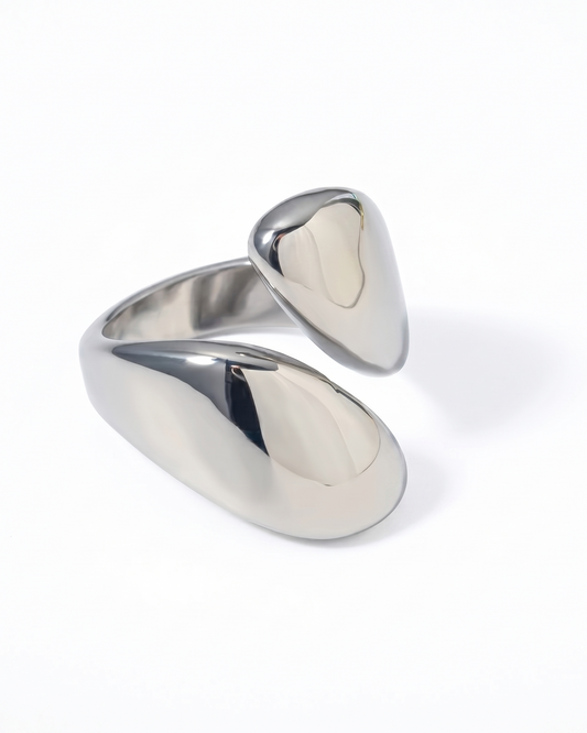 Anillo Liquid Metal Wrap
