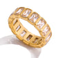 Anillo Baguette Eternity